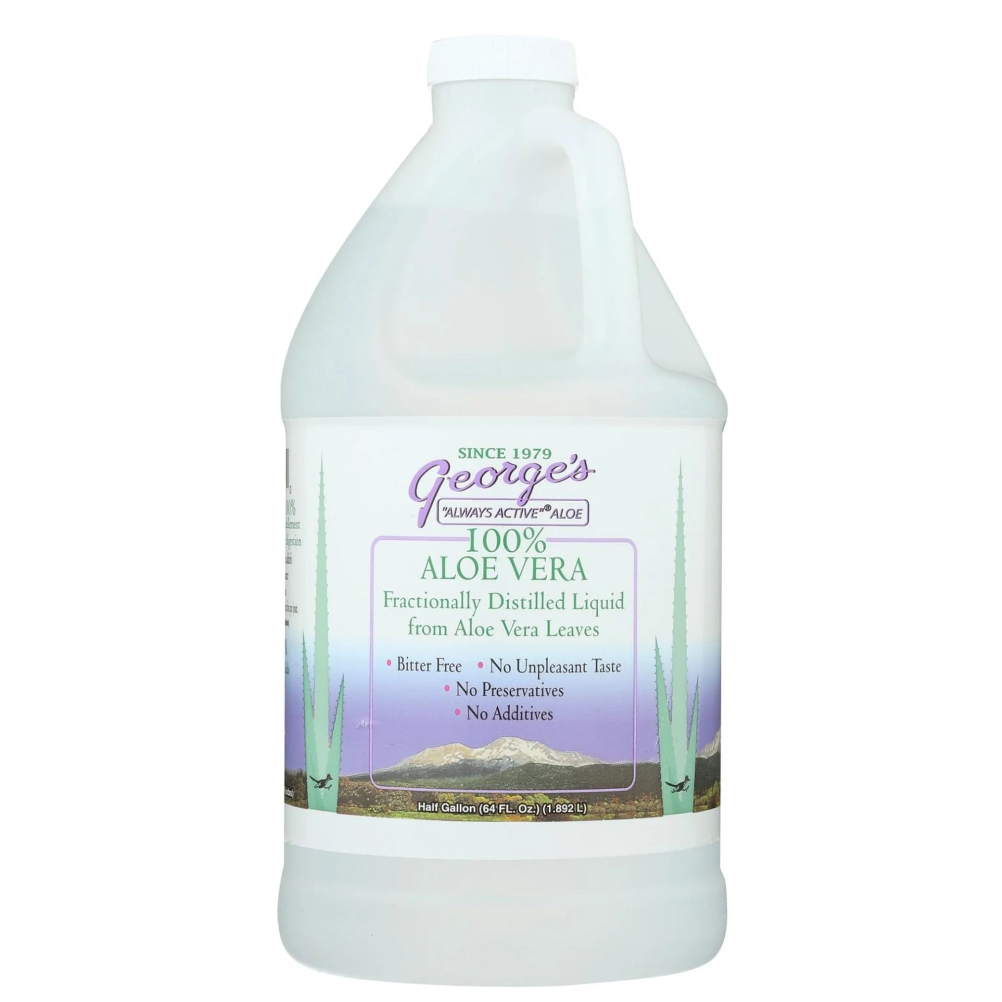 100% Aloe Fractionally Distilled Liquid - George's