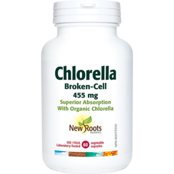 Chlorella 455 mg per capsule