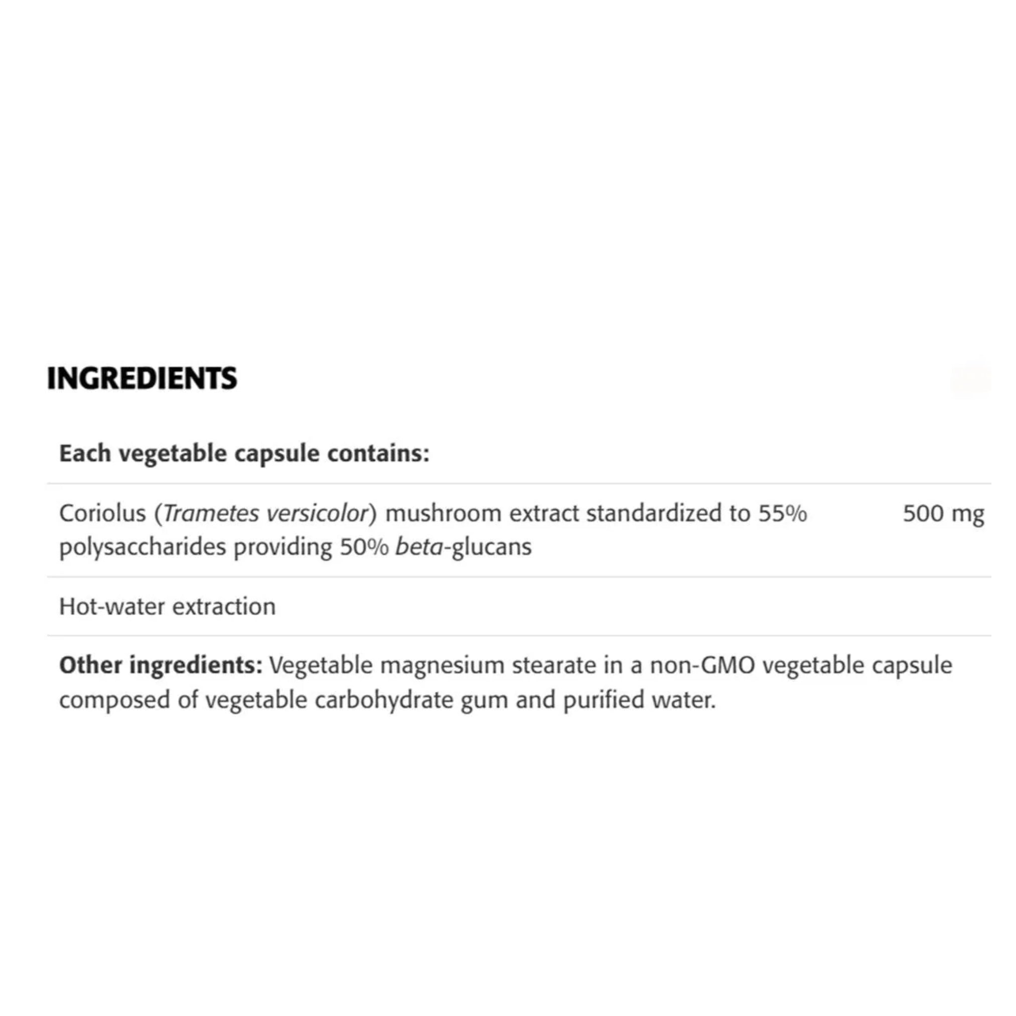 Coriolus_ingredients - New Roots