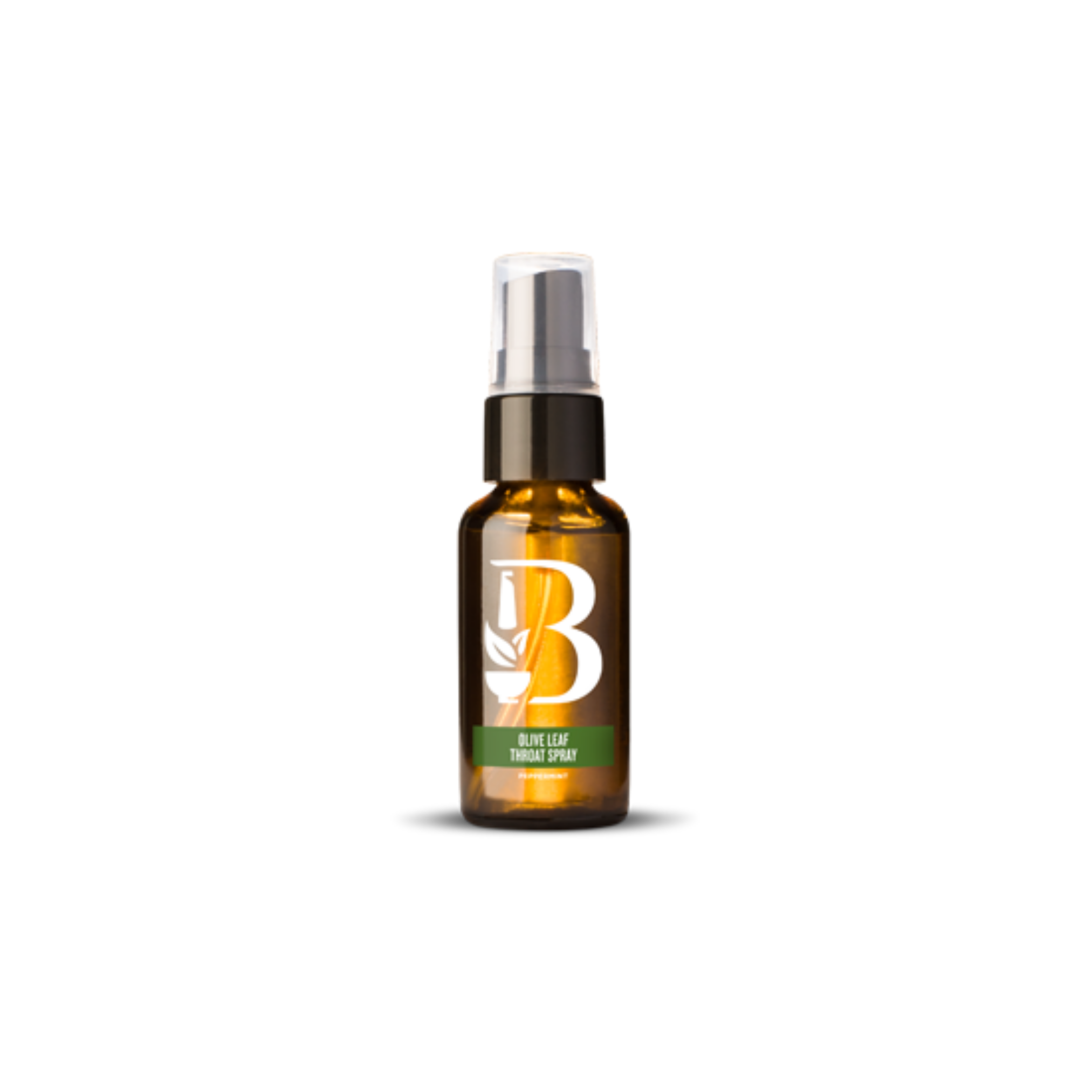 OliveLeaf Throat Spray - Back-Botanica