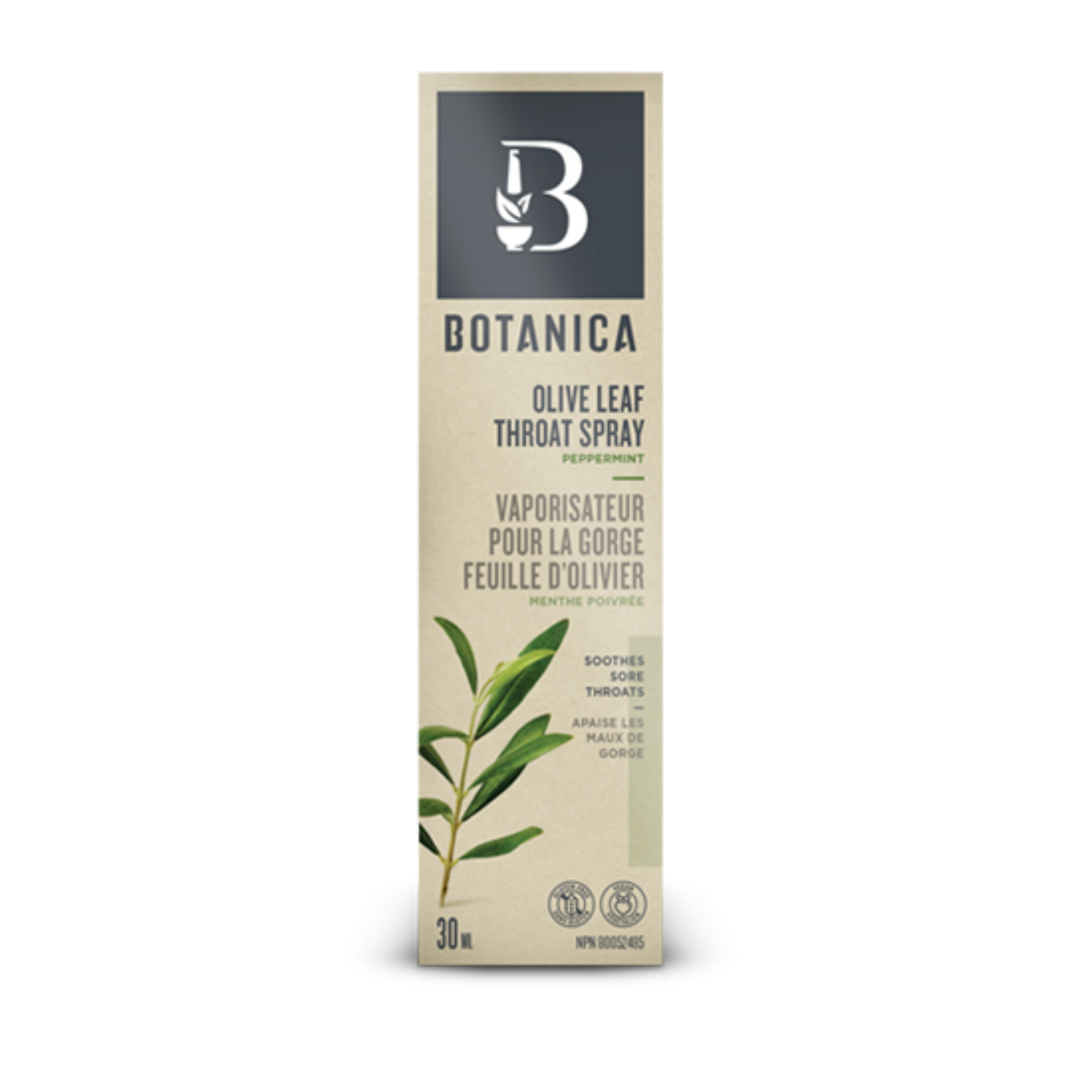 OliveLeaf Throat Spray - Botanica