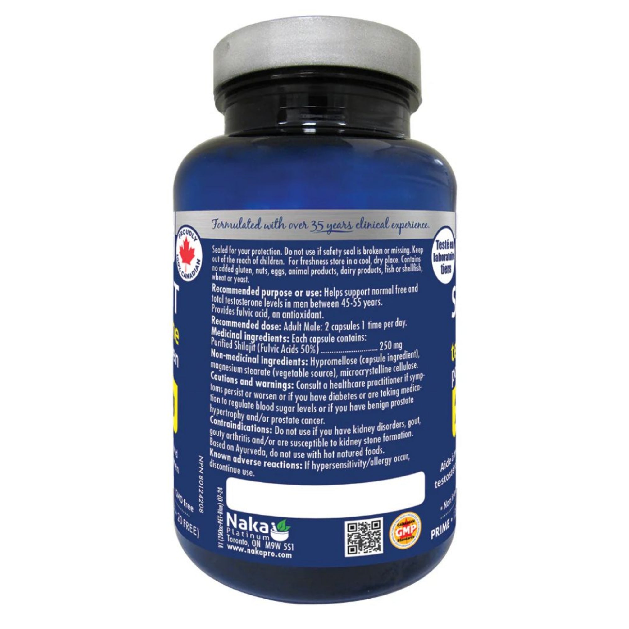Shilajit Testosterone - Naka