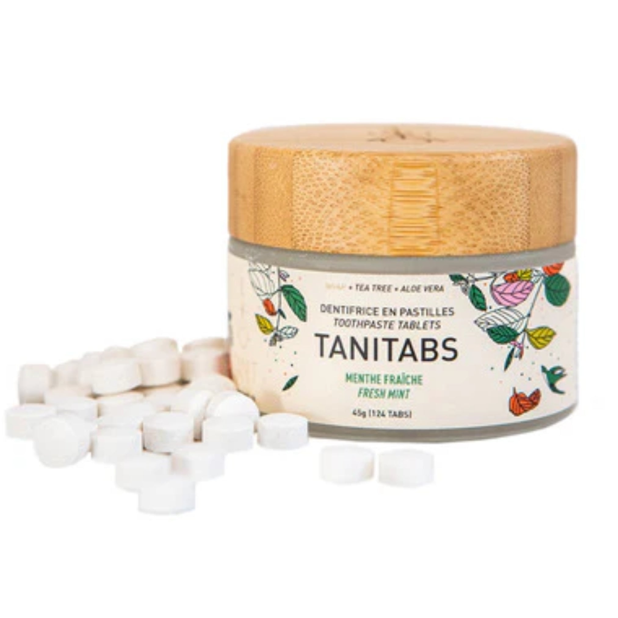 Tanitabs Toothpaste Tabs - Natural